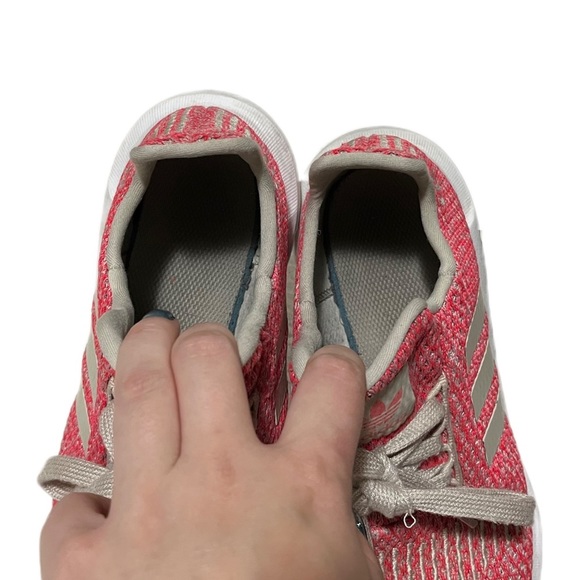 Adidas Pink Textured Running Shoes size 6 - Picture 4 of 5